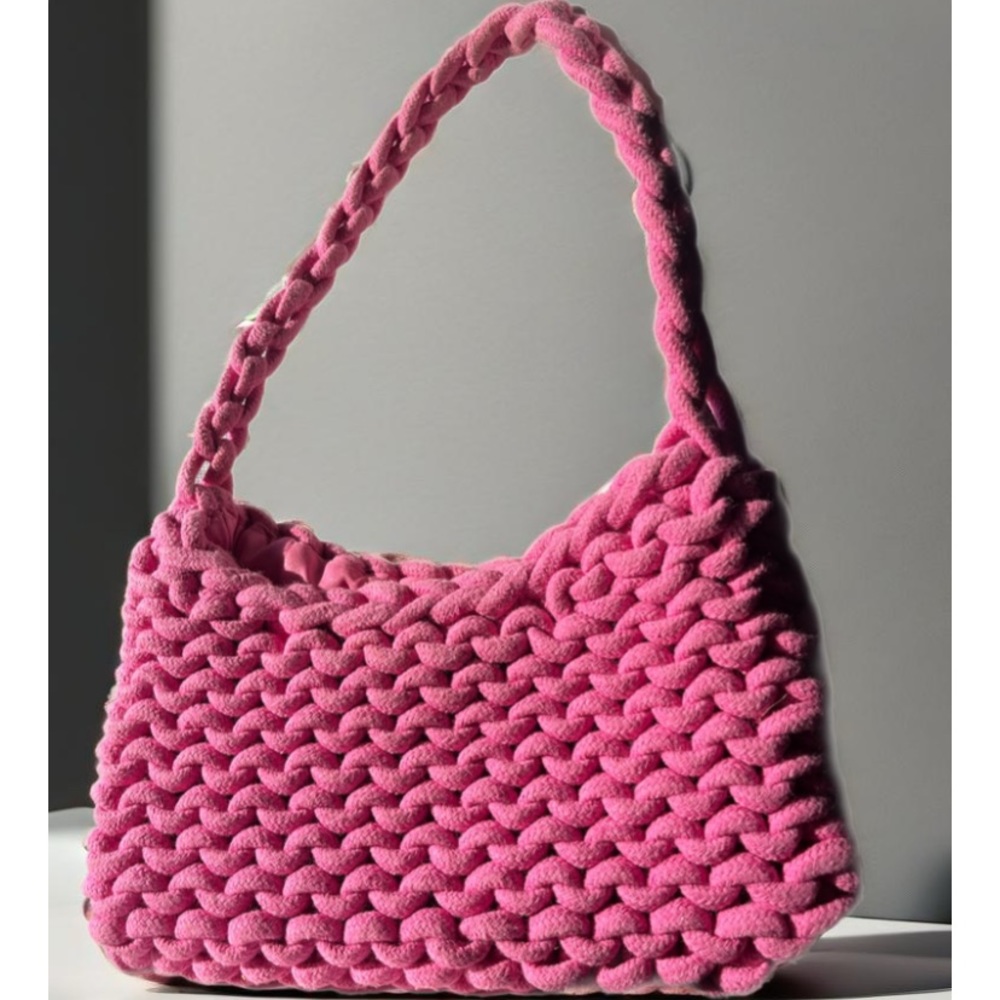 Barbie pink rope small bag